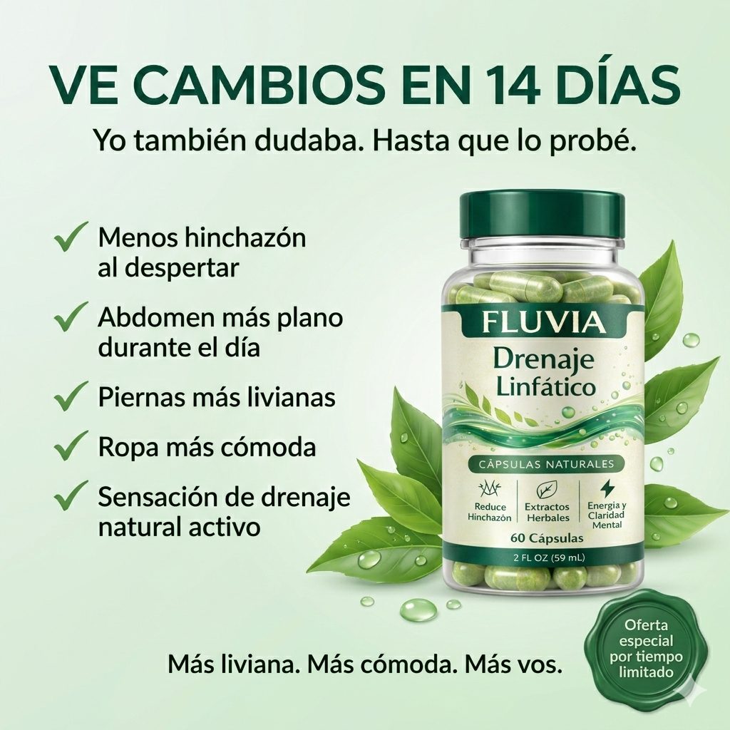 Fluvia: Cápsulas Desinflamantes Corporales
