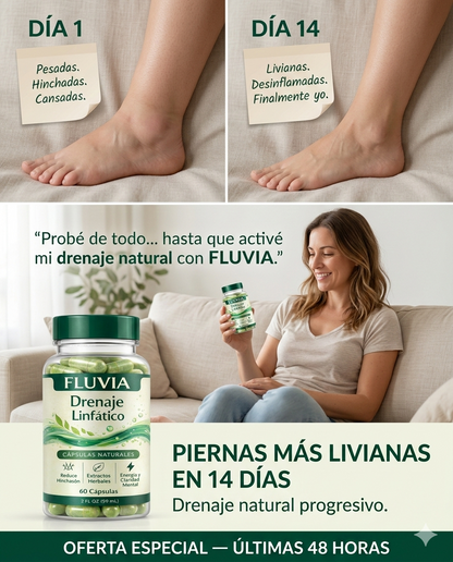 Fluvia: Cápsulas Desinflamantes Corporales