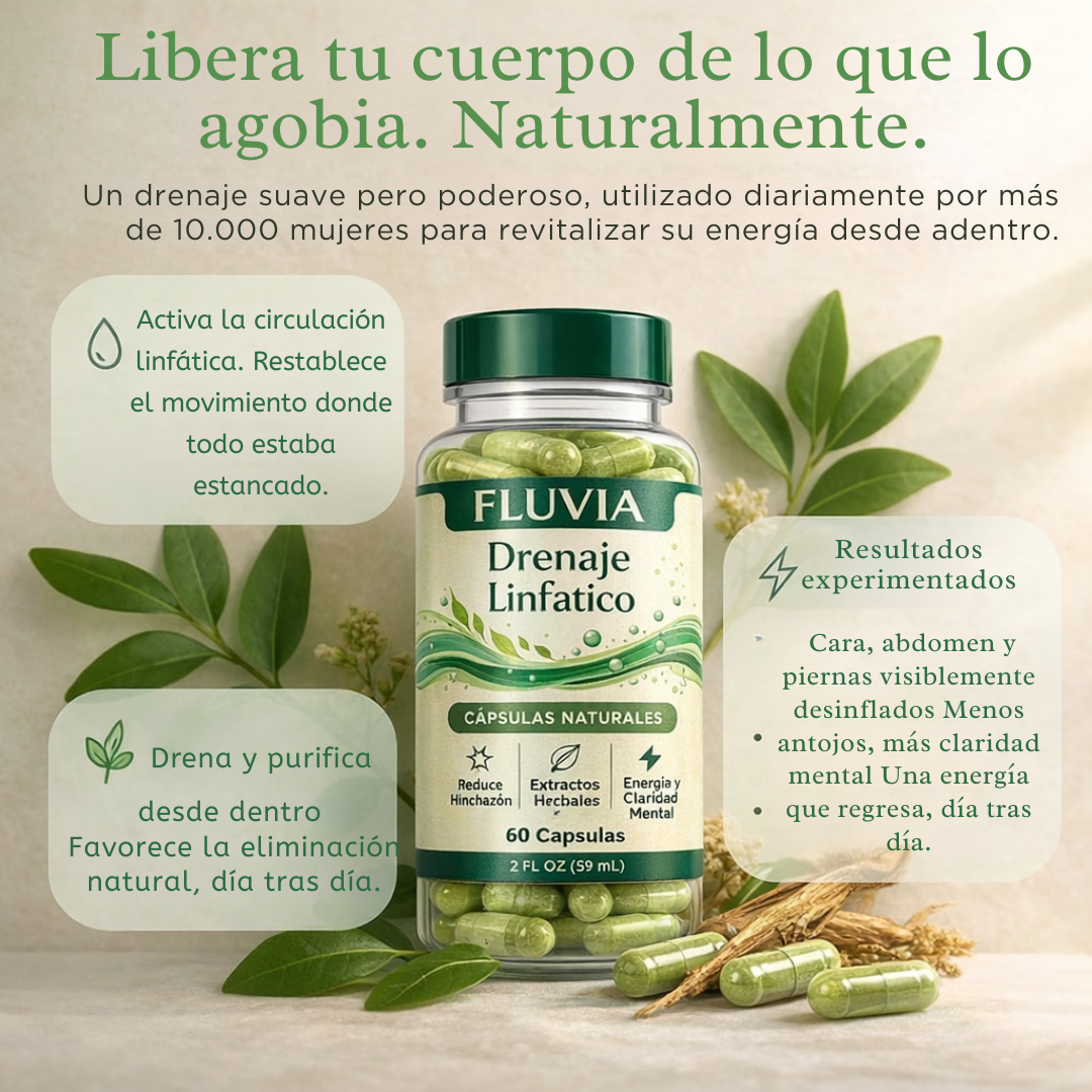 Fluvia: Cápsulas Desinflamantes Corporales